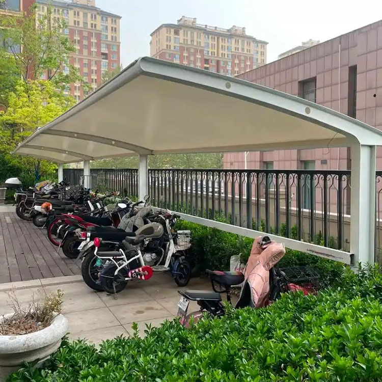 台山市膜结构电动车棚